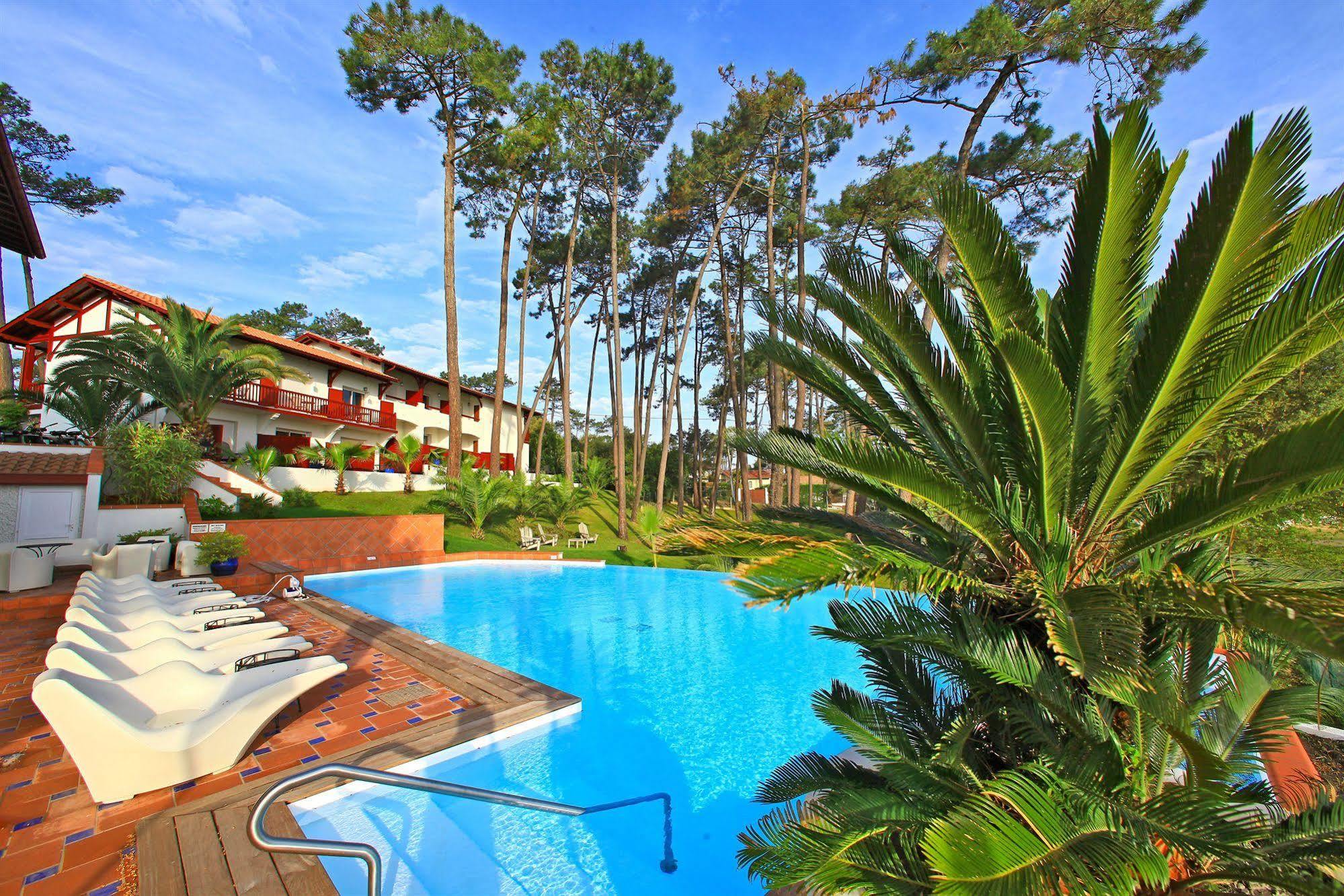 Hotel Les Hortensias Du Lac Soorts-Hossegor Exterior foto