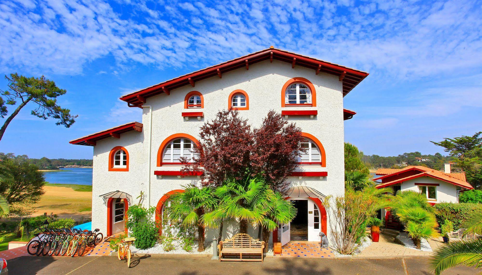 Hotel Les Hortensias Du Lac Soorts-Hossegor Exterior foto