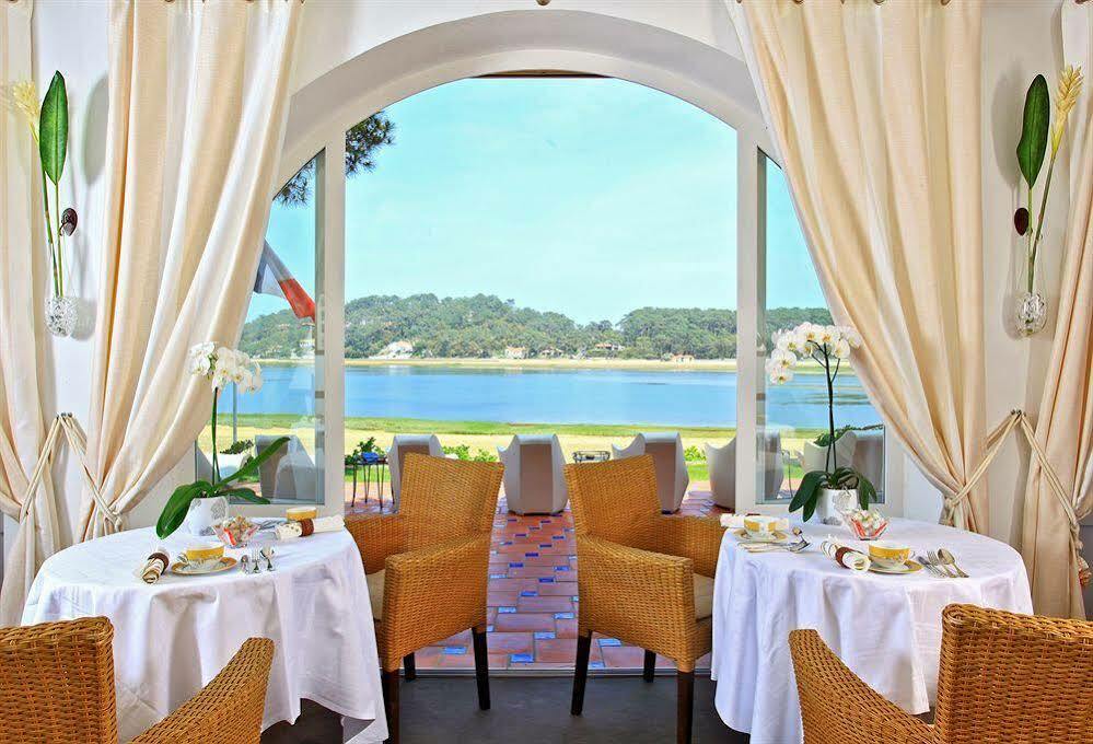 Hotel Les Hortensias Du Lac Soorts-Hossegor Exterior foto